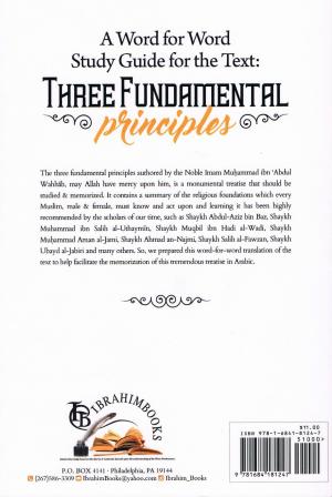 A Word For Word Study Guide For The Text: Three Fundamental Principles