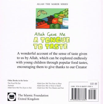 Allah Gave Me A Tongue To Taste