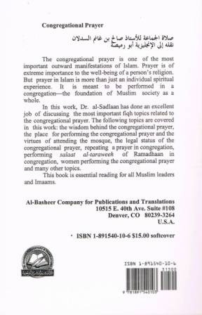 Congregational Prayer