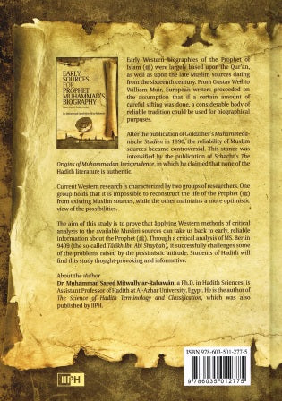 Early sources for prophet muhammad's biography