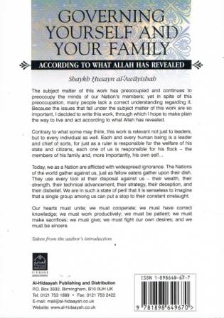 Governing Yourself and Your Family