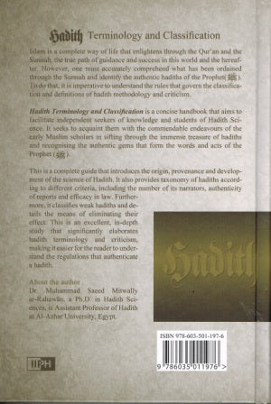 Hadith Terminology and Classification HB