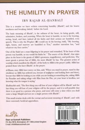 The Humility on Prayer