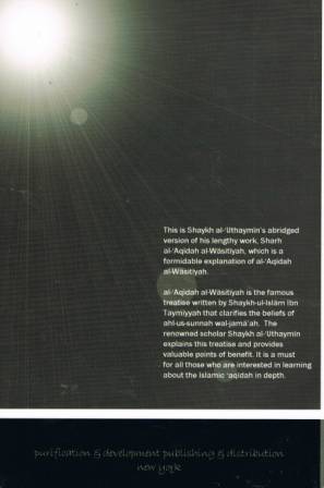 Notes on al-'Aqidah al-Wasitiyah