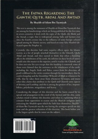The Fatwa Regarding the Gawth, Qutb, Abdal, and Awtad PB