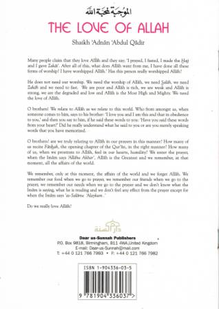 The Love of Allah PB