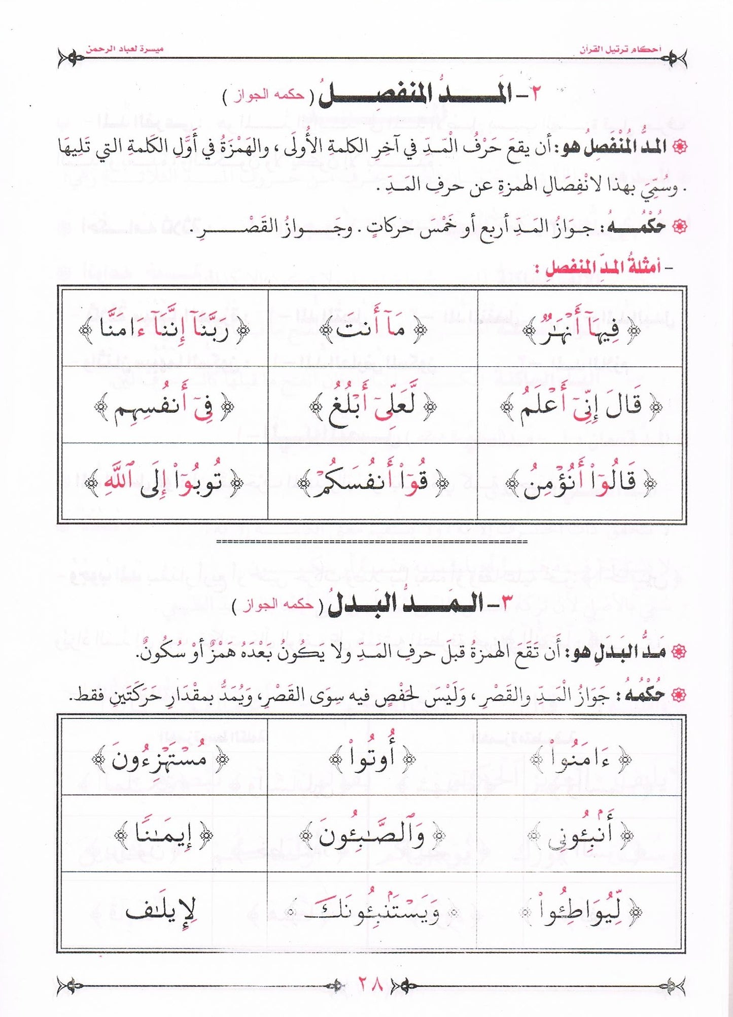 Ahkaam Tarteelul Quran (Arabic)