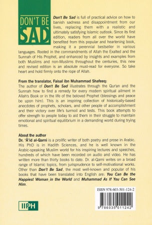 DON'T BE SAD (PAPERBACK)