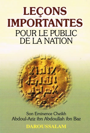 French: Leçons Importantes Pour Le Public De La Nation
