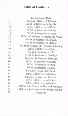 Bidah & Common Mistakes