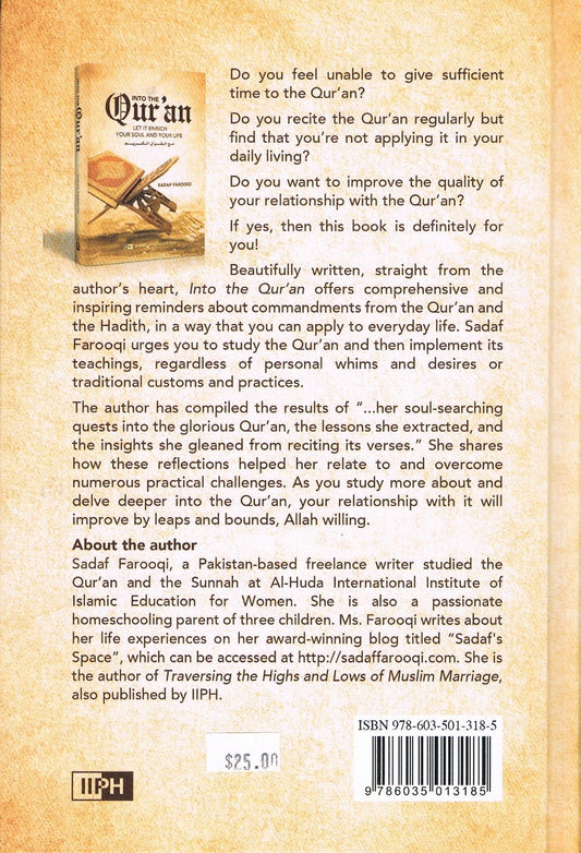 INTO THE QURAN LET IT ENRICH YOUR SOUL AND YOUR LIFE BY LUQMAN NAGY