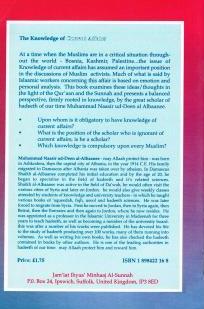 The Knowledge of Current Affairs