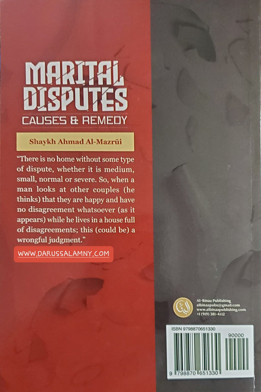 Marital Disputes Cause & Remedy