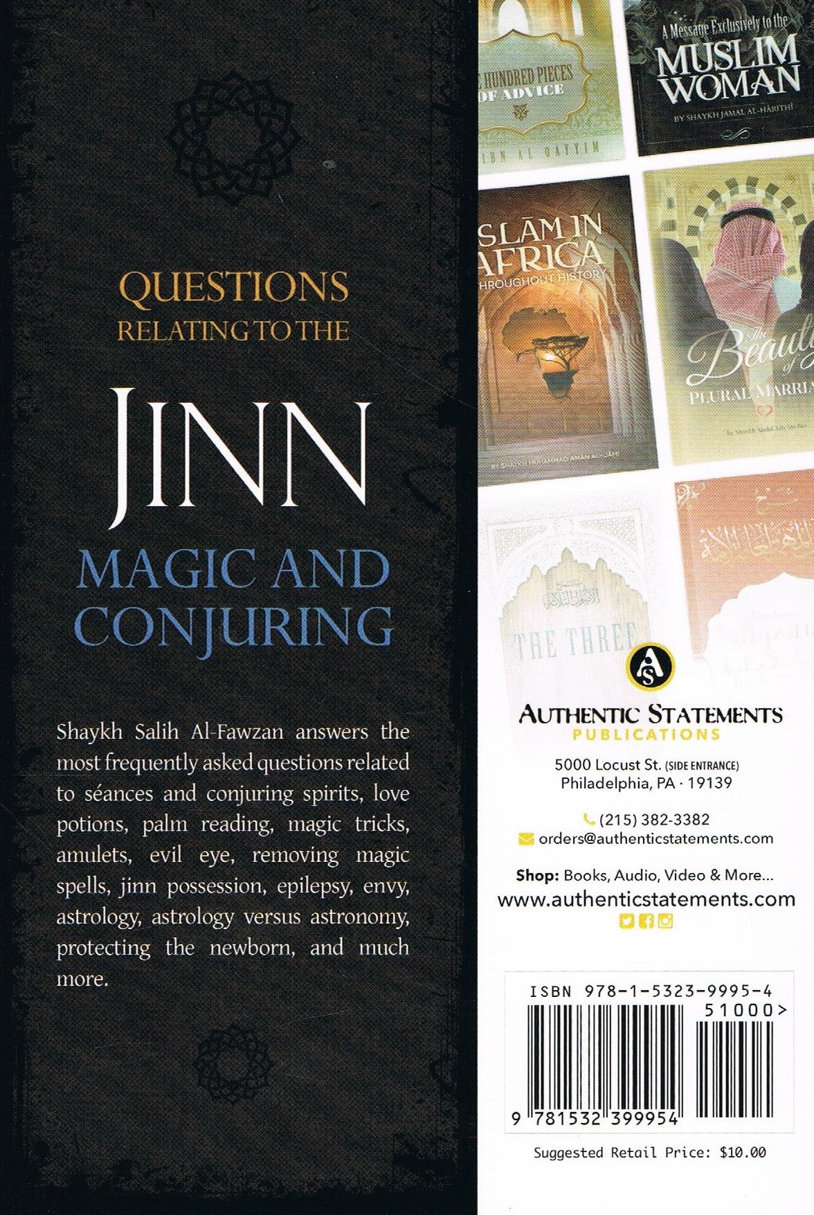 Questions Relating To The Jinn Magic And Conjuring
