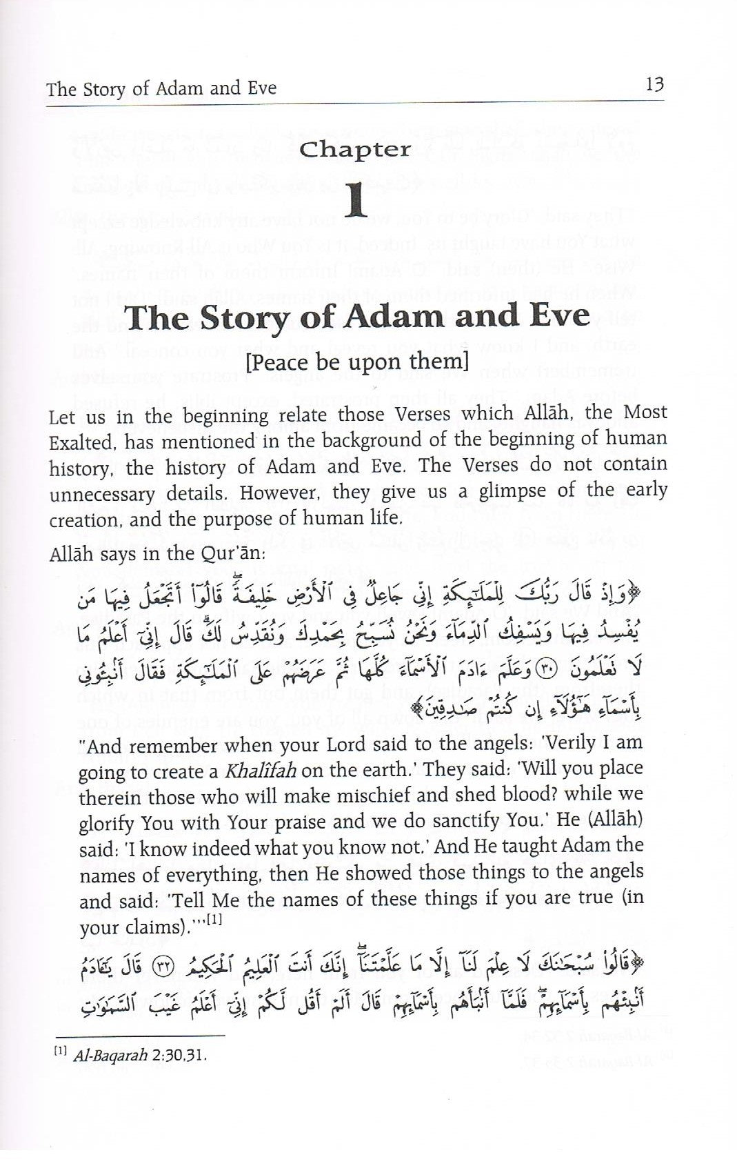 Stories of The Prophets (Peace be upon them)