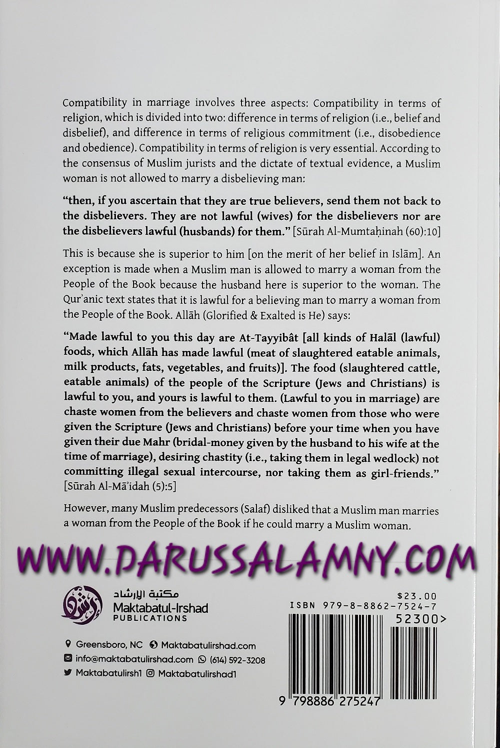 The Book Of Marriage (Part 2) (Hardback)