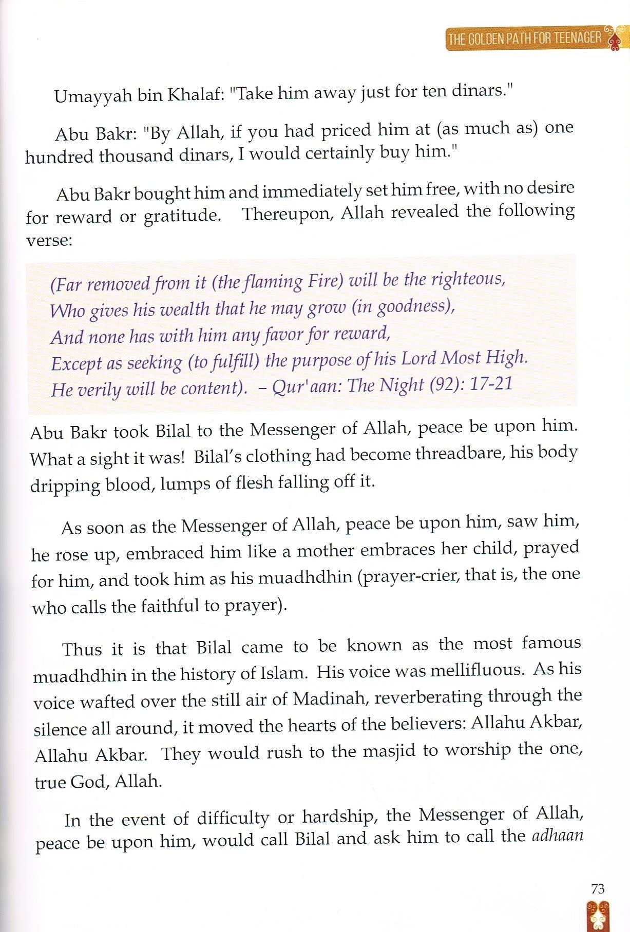 The Golden Path For Teenagers