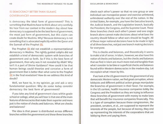 The Modernist Menace To Islam-A Muslim Critique of Modern -Isms