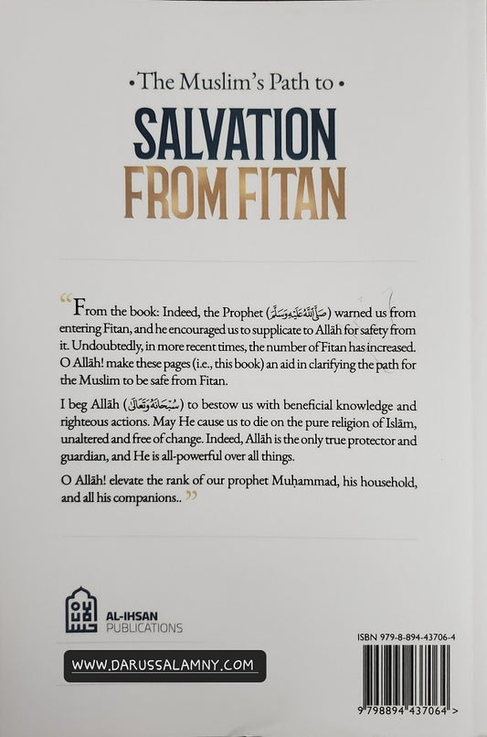 The Muslim's Path to Salvation From Fitan