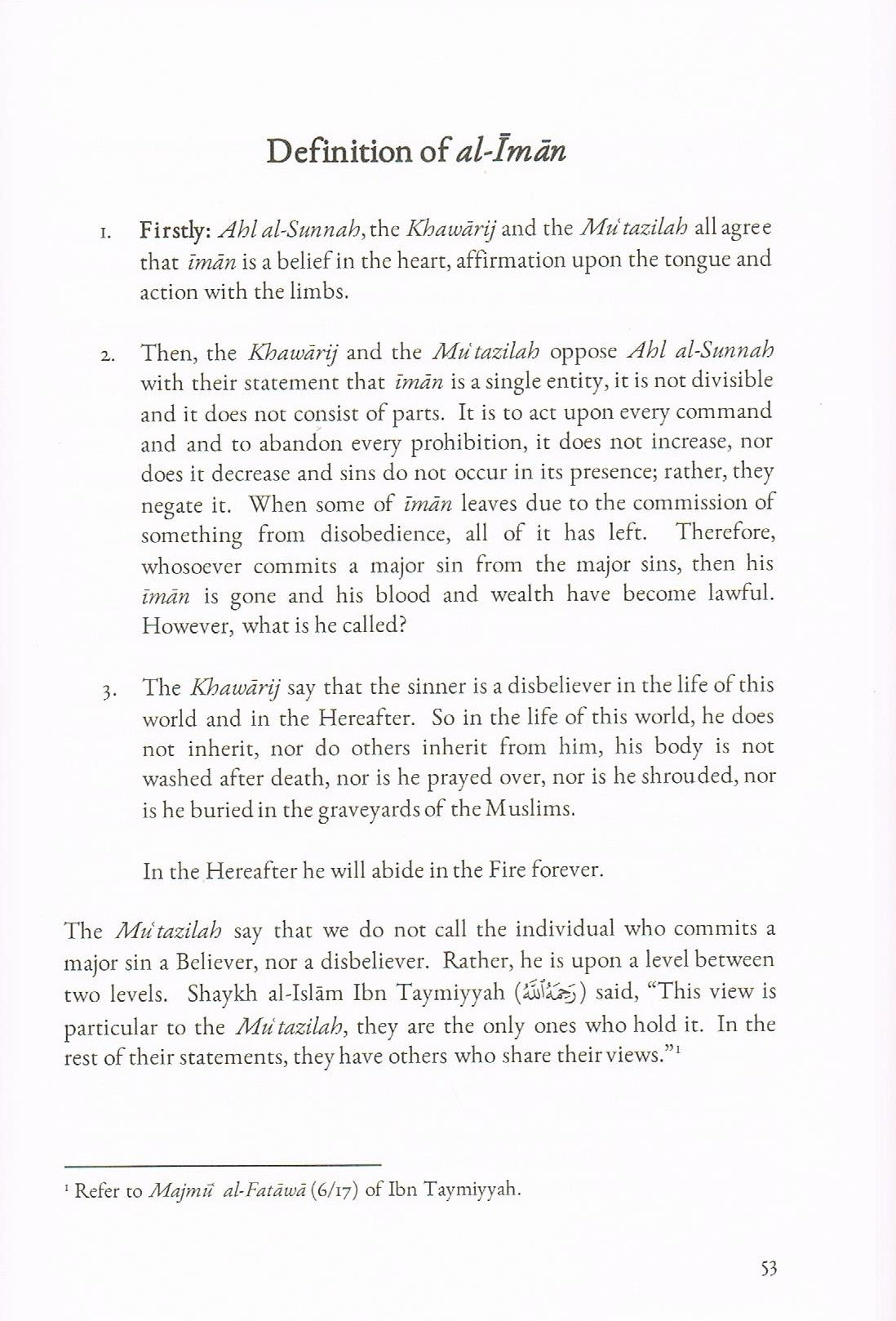 The Path of Moderation in Islam And a Repudiation of Extremism