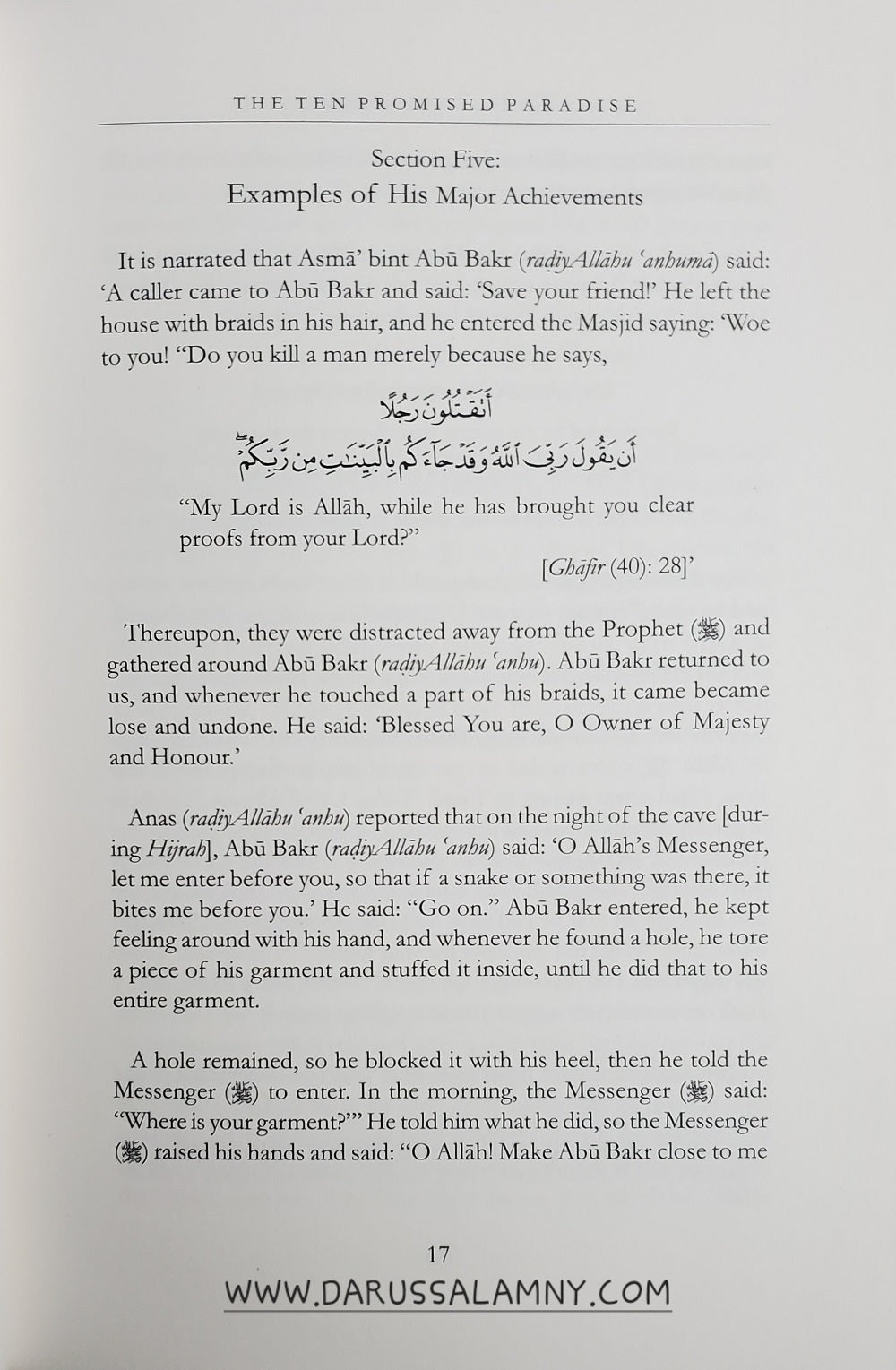 The Ten Promised Paradise