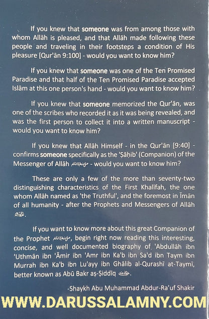 72 Questions &amp; Answers on the Biography of Abu Bakr as-Siddiq