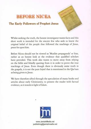 Before Nicea: The Early Followers of Prophet Jesus