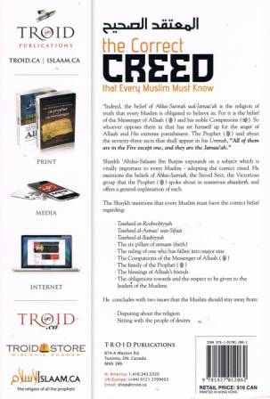The Correct Creed that Every Muslim Must Know