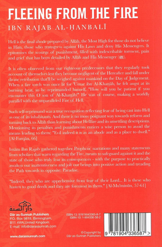 FLEEING FROM THE FIRE BY IBN RAJAB AL HANBALI