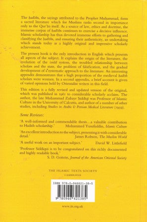 Hadith Literature: It's Origin, Development, &amp; Special Features