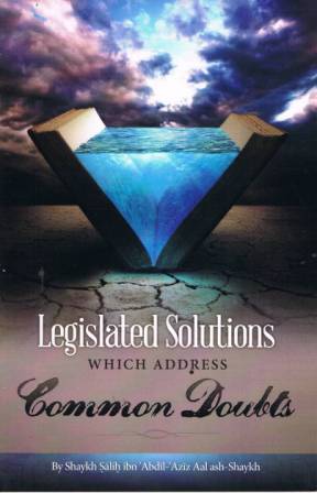 Legislated Solutions Which Address Common Doubts