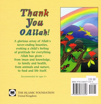 THANK YOU O ALLAH