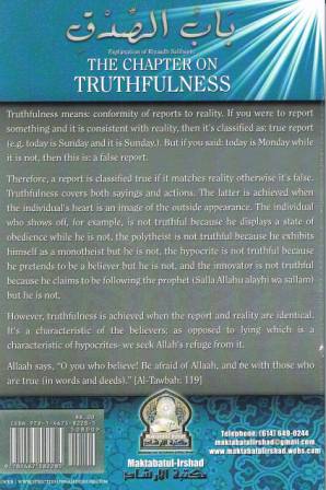 The Chapter on Truthfulness PB