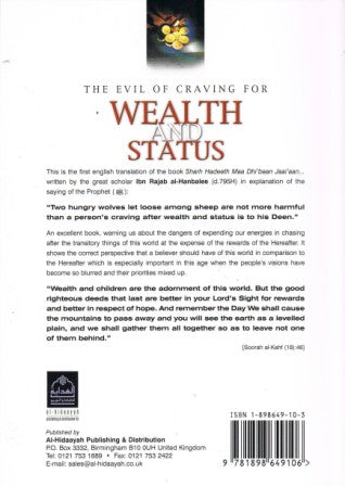 The Evil of Craving Wealth and Status PB