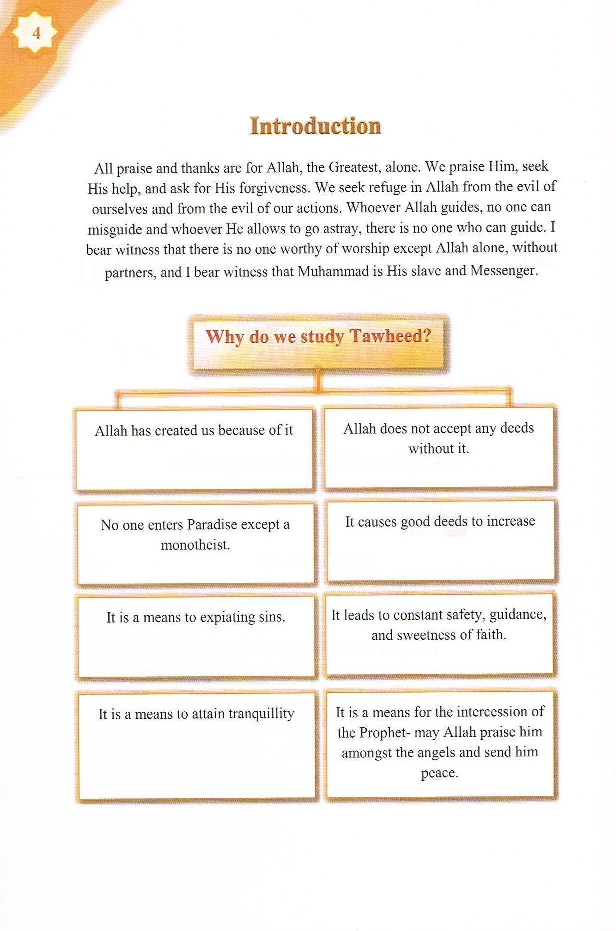 A Concise Explanation of The Three Fundamental Principles followed by The Four Foundations and The Ten Invalidators of Islam