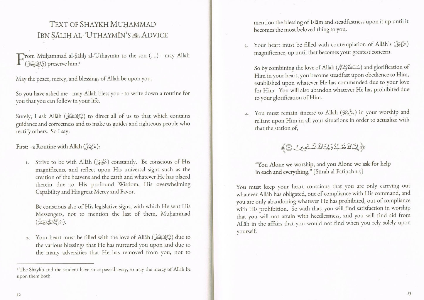 A Daily Routine for The Seeker of Knowledge