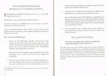 A Daily Routine for The Seeker of Knowledge