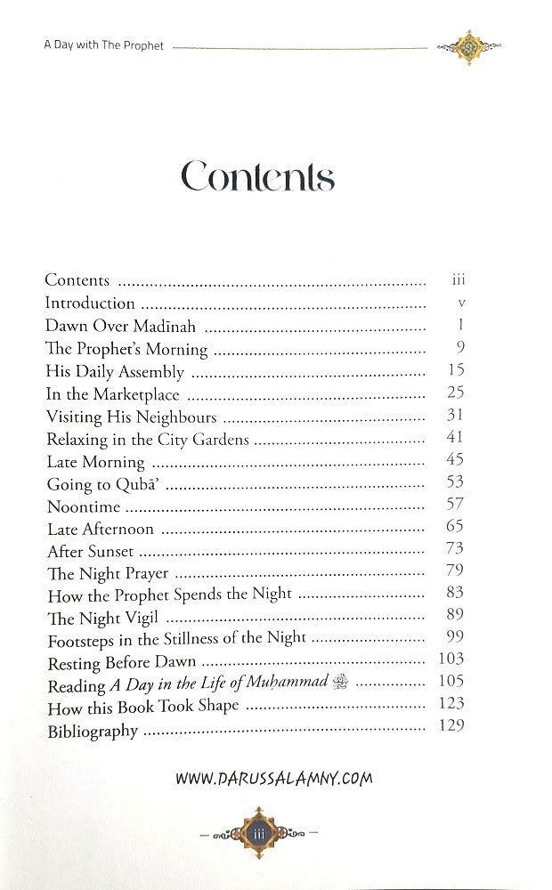 A Day In The Life Of Muhammad- A Study In The Prophet's Daily Programme