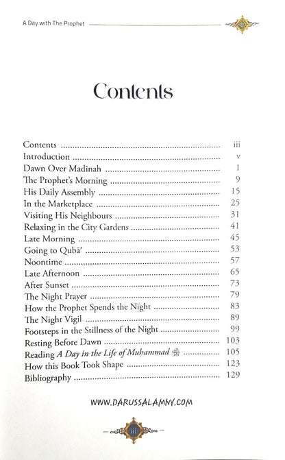 A Day In The Life Of Muhammad- A Study In The Prophet's Daily Programme
