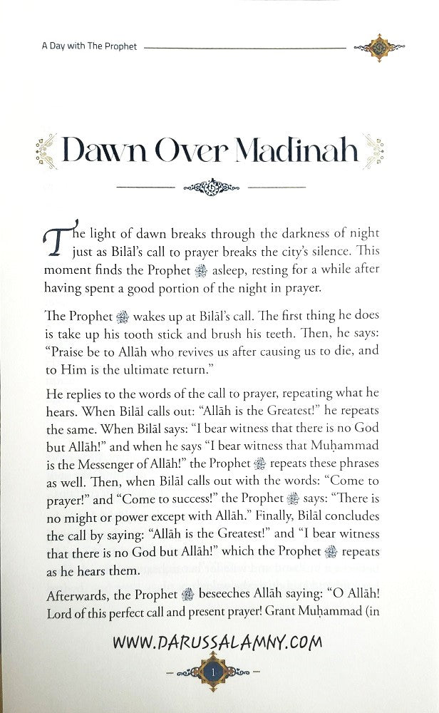 A Day In The Life Of Muhammad- A Study In The Prophet's Daily Programme