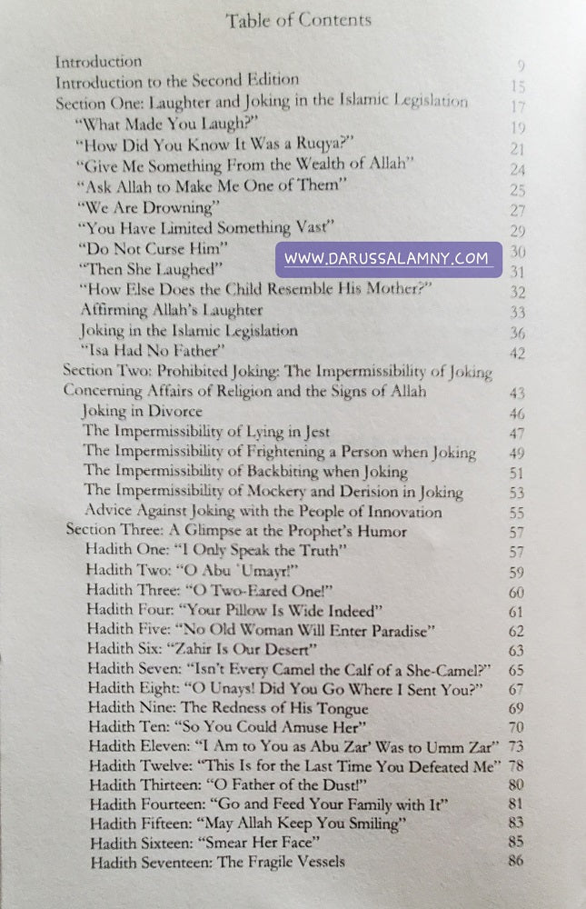 A Glimpse at Humor in the Prophetic Sunnah