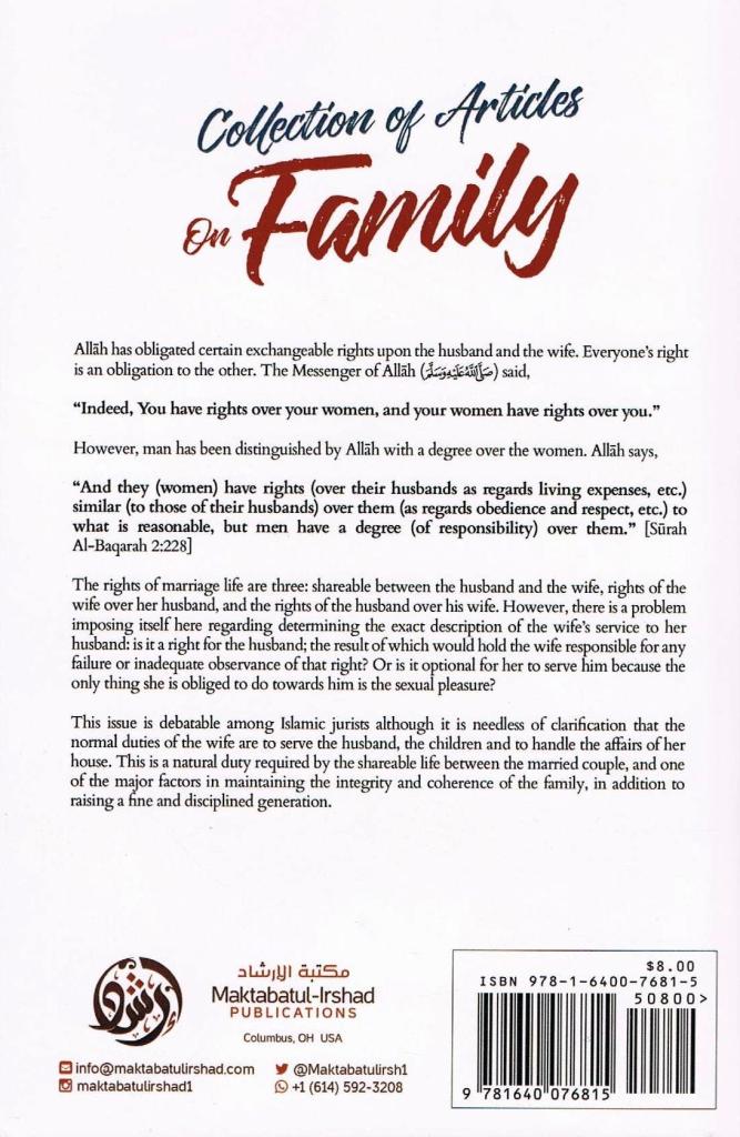 Collection of Articles on Family