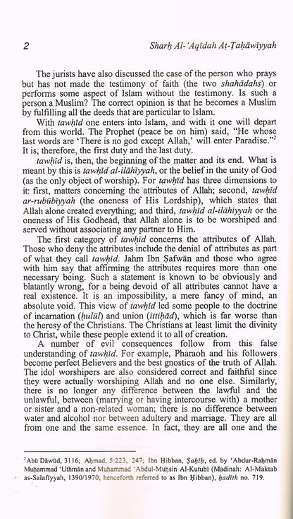 Commentary on the creed of Imam At-Tahawi