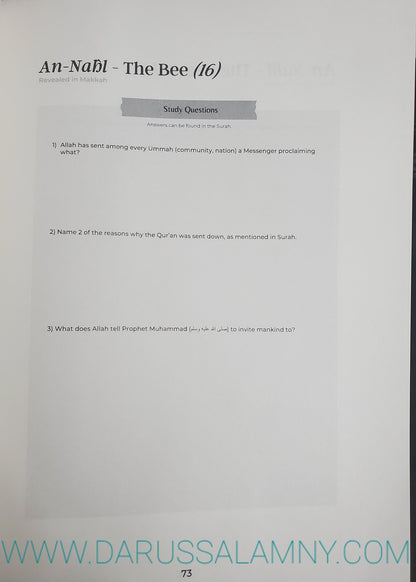 Contemplating over the Qurán-A Guided Reflection Journal