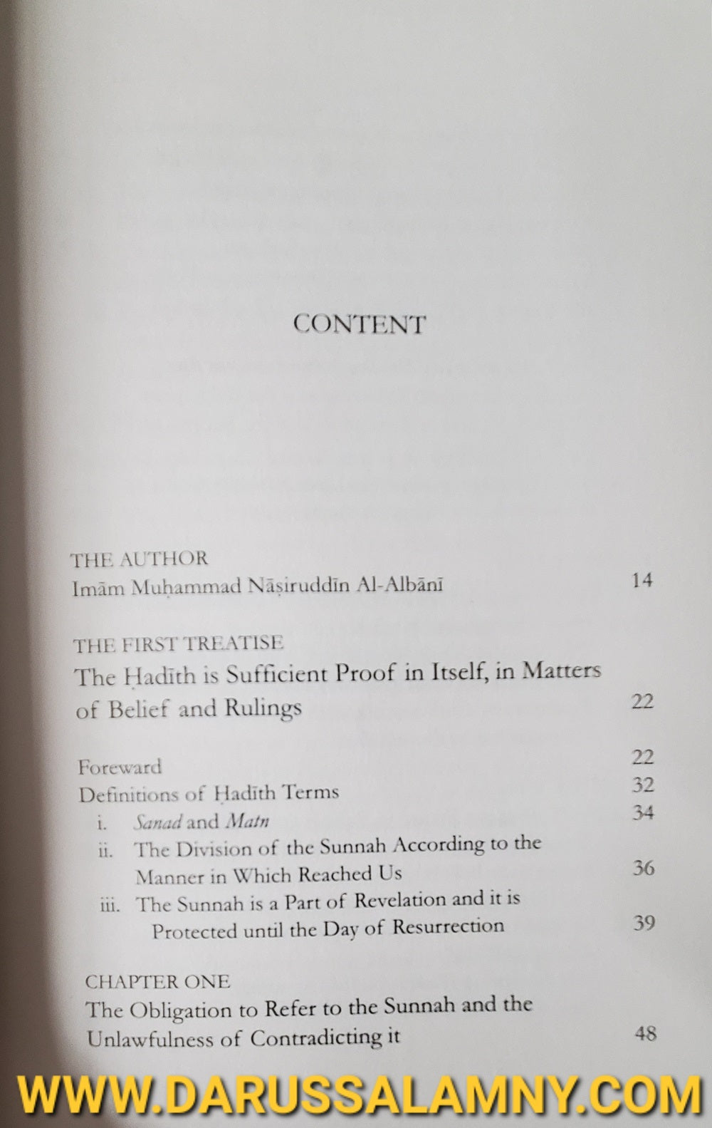 Follow The Sunnah Of The Prophet