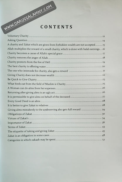 Forty Hadith About Charity and Zakat