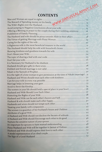 Forty Hadith On Marital Responsibilities - Maktaba Dar-us-salam Inc.