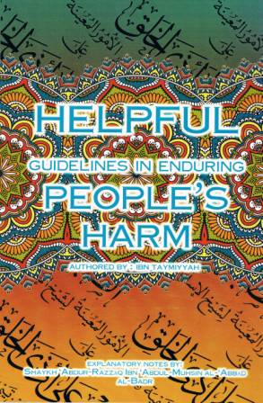 Helpful Guidelines in Enduring People's Harm