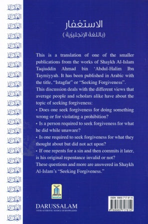 Seeking Forgiveness