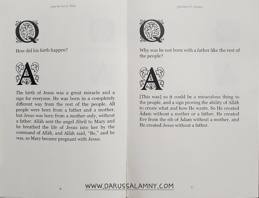 Jesus The Son of Mary Q &amp; A